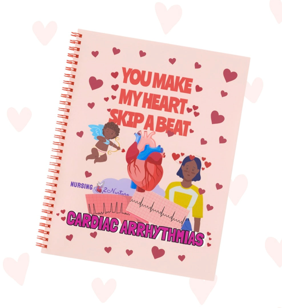 Cardiac Arrhythmia Spiral Notebook – Nursing2Nurture